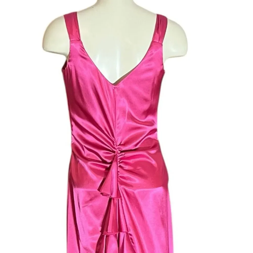 Jessica McClintock For Gunne‎ Sax Pink Vintage Barbie Core Y2K Gown 7/8